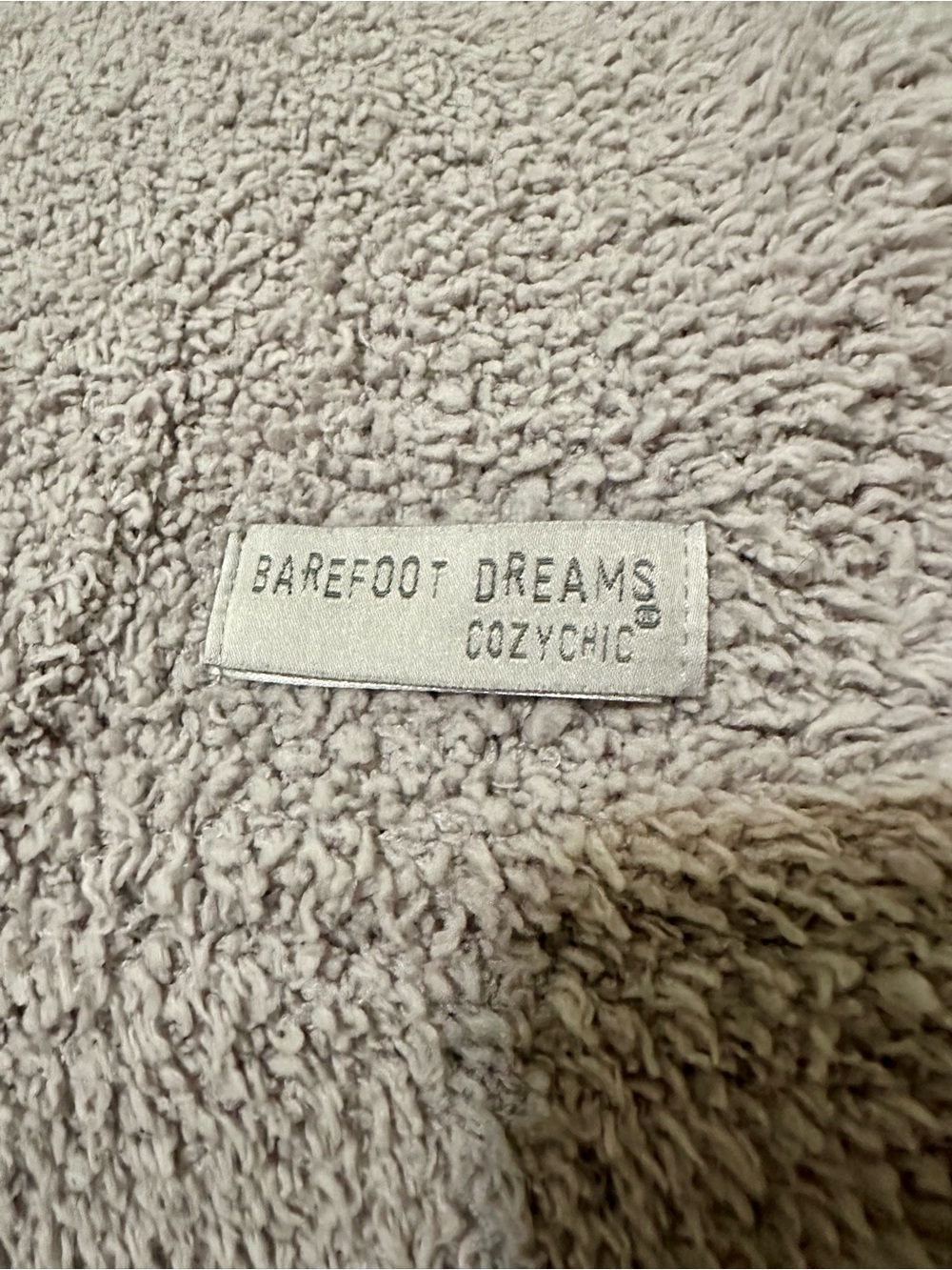 Barefoot Dreams CozyChic Throw Blanket in Dove Gray